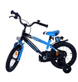 Volare Sportivo Kinderfahrrad - Jungen - 14 Zoll - Blau Schwarz