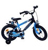 Volare Sportivo Kinderfahrrad - Jungen - 14 Zoll - Blau Schwarz