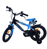 Volare Sportivo Kinderfahrrad - Jungen - 14 Zoll - Blau Schwarz - Zweihandbremsen