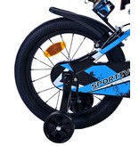 Volare Sportivo Kinderfahrrad - Jungen - 16 Zoll - Blau Schwarz - Zweihandbremsen