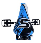 Volare Sportivo Kinderfahrrad - Jungen - 16 Zoll - Blau Schwarz - Zweihandbremsen