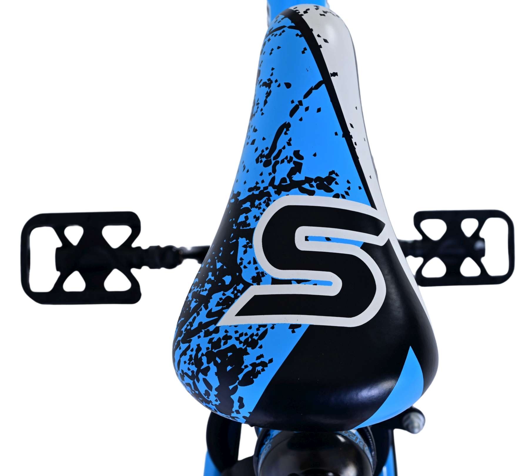 Volare Sportivo Kinderfahrrad - Jungen - 16 Zoll - Blau Schwarz - Zweihandbremsen