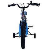 Volare Sportivo Kinderfahrrad - Jungen - 16 Zoll - Blau Schwarz - Zweihandbremsen