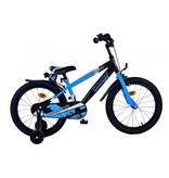 Volare Sportivo Kinderfahrrad - Jungen - 18 Zoll - Blau Schwarz