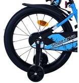 Volare Sportivo Kinderfahrrad - Jungen - 18 Zoll - Blau Schwarz