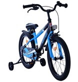 Volare Sportivo Kinderfahrrad - Jungen - 18 Zoll - Blau Schwarz