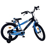 Volare Sportivo Kinderfahrrad - Jungen - 18 Zoll - Blau Schwarz - Zweihandbremsen