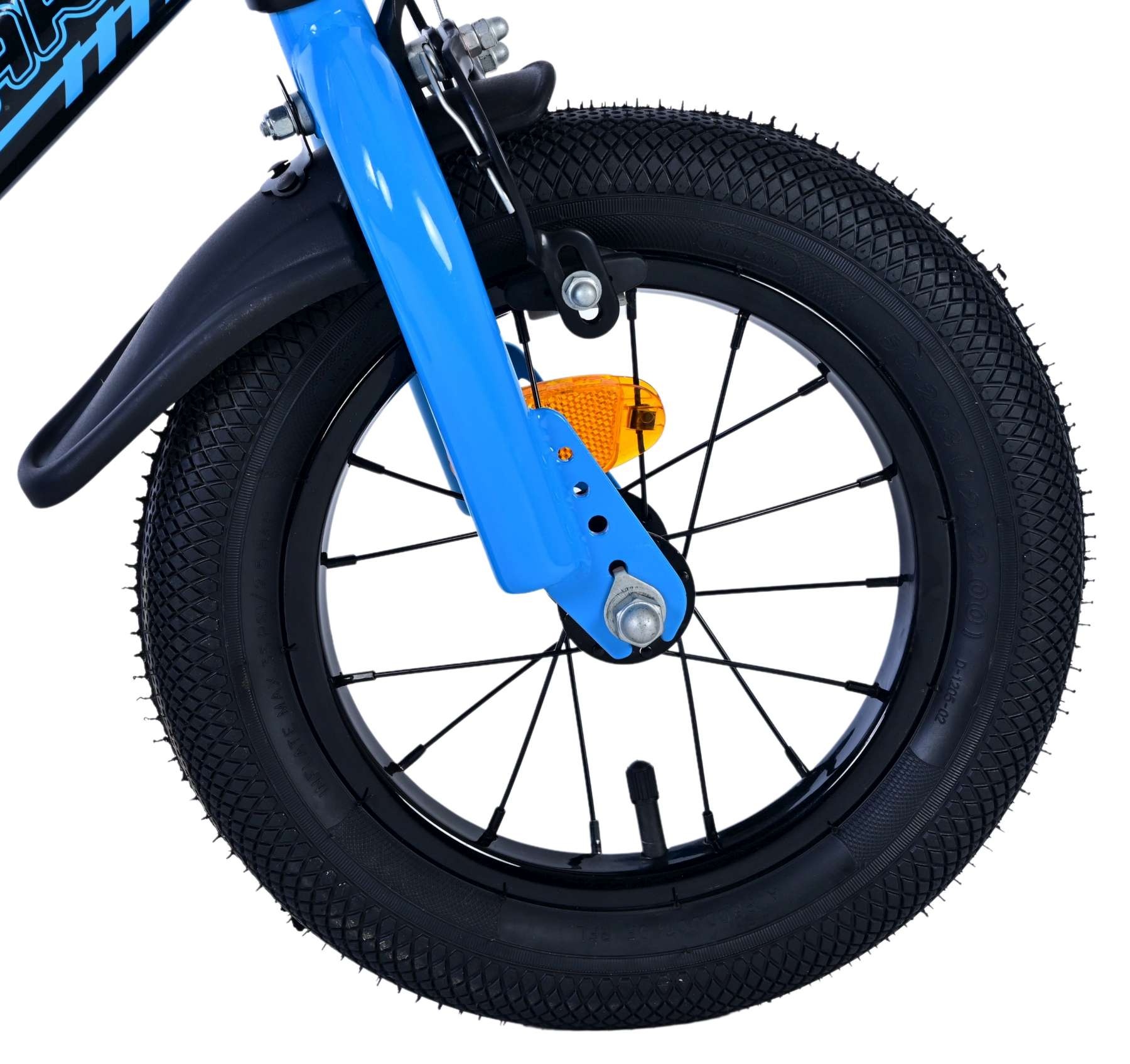 Volare Sportivo Kinderfahrrad - Jungen - 12 Zoll - Blau Schwarz