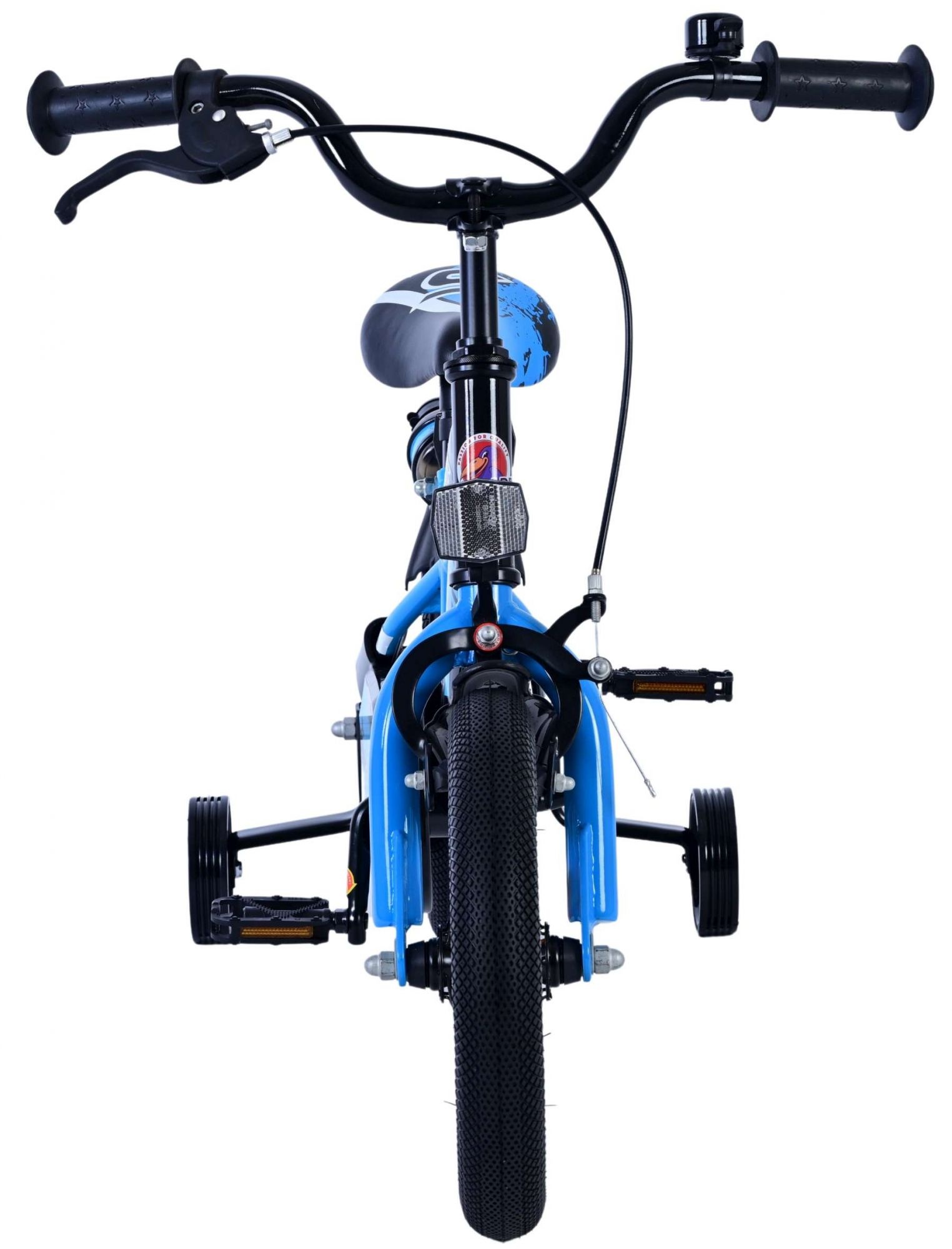 Volare Sportivo Kinderfahrrad - Jungen - 12 Zoll - Blau Schwarz