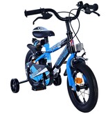 Volare Sportivo Kinderfahrrad - Jungen - 12 Zoll - Blau Schwarz - Zweihandbremsen