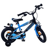 Volare Sportivo Kinderfahrrad - Jungen - 12 Zoll - Blau Schwarz - Zweihandbremsen