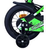 Volare Sportivo Kinderfahrrad - Jungen - 12 Zoll - Grün Schwarz