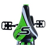 Volare Sportivo Kinderfahrrad - Jungen - 12 Zoll - Grün Schwarz