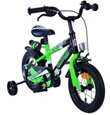 Volare Sportivo Kinderfahrrad - Jungen - 12 Zoll - Grün Schwarz