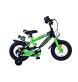 Volare Sportivo Kinderfahrrad - Jungen - 12 Zoll - Grün Schwarz - Zweihandbremsen