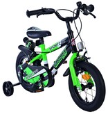 Volare Sportivo Kinderfahrrad - Jungen - 12 Zoll - Grün Schwarz - Zweihandbremsen