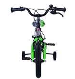 Volare Sportivo Kinderfahrrad - Jungen - 12 Zoll - Grün Schwarz - Zweihandbremsen