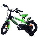 Volare Sportivo Kinderfahrrad - Jungen - 12 Zoll - Grün Schwarz - Zweihandbremsen