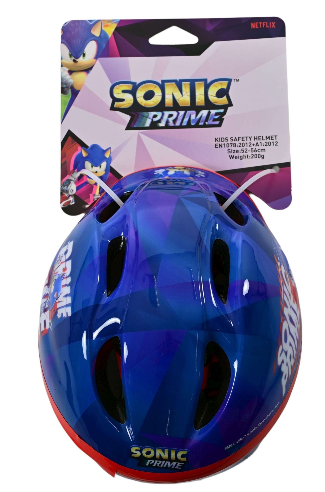 Sonic Prime Bicycle Helmet - 52-56 cm