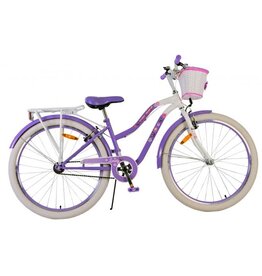 Volare Lovely Kinderfiets - Meisjes - 26 inch - Paars - Twee handremmen