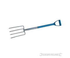 Silverline Spitvork Riek Met Epoxy Gecoate Kop .