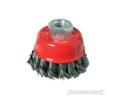 Silverline Stalen Komborstel Met Getordeerd Draad