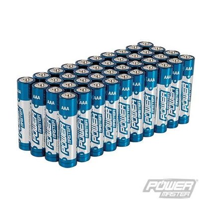 Silverline AAA super alkaline batterij LR03, 40 pk pro