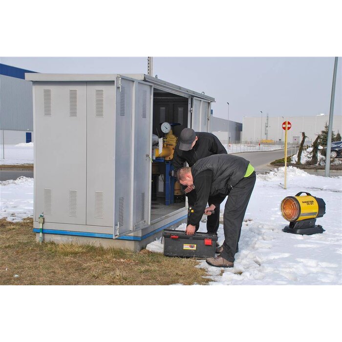 Master Climate Solutions MASTER HEATER DC61 Akku mit Ladegerät und Akku