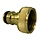 HOSE CLUTCH BRASS 3/4 "