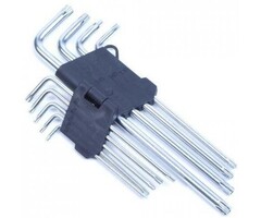 Torx Sleutelset 9-Delig, Torx