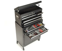 Nize Gereedschapswagen 92 Delig, Zwart