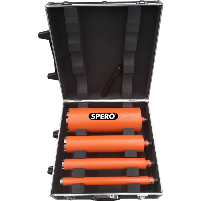 Spero tools Diamond drill set A - 35, 51, 81 & 131 mm