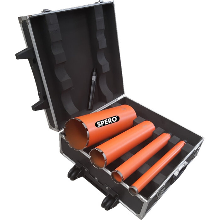 Spero tools Diamond drill set A - 35, 51, 81 & 131 mm