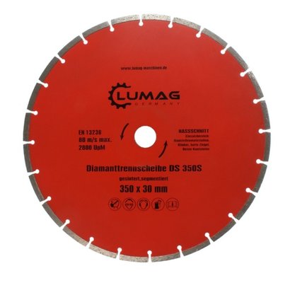 Lumag Diamond blade universal DS350S