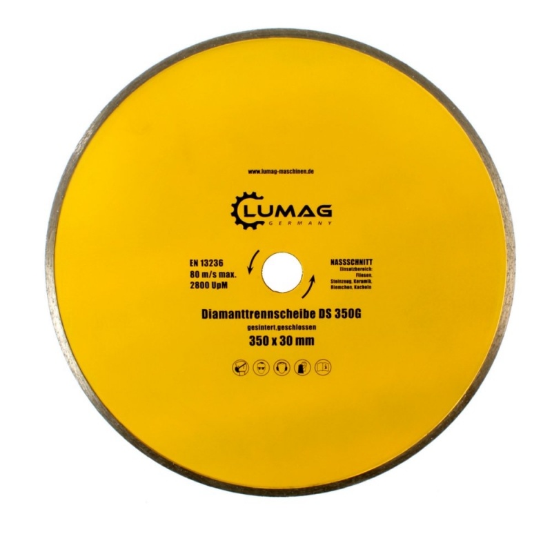 Lumag Diamantzaagblad tegels DS350G