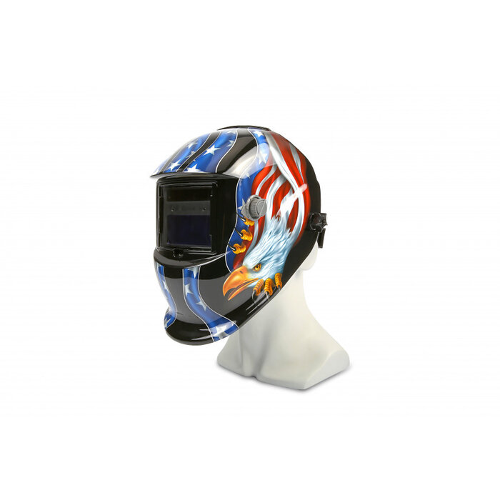 Nize automatische lashelm met een mooie graphic