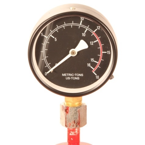 Nize Werkplaatspers 12 ton, hydr. tafelmodel