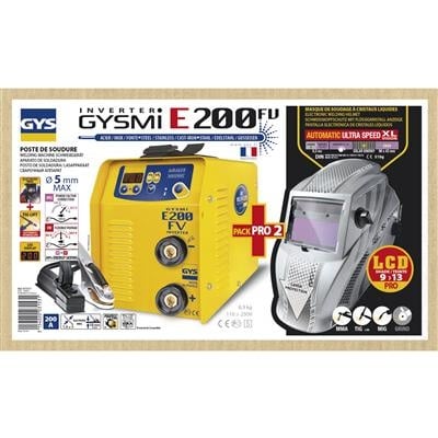 GYS LASSET GYSMI E200 + HELM LCD HERMES 9/13