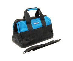 Silverline Werkzeugtasche mit hartem Boden und großer Öffnung