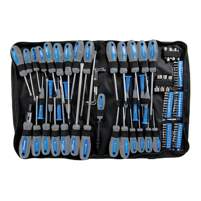 Silverline 100-teiliger Schraubendrehersatz