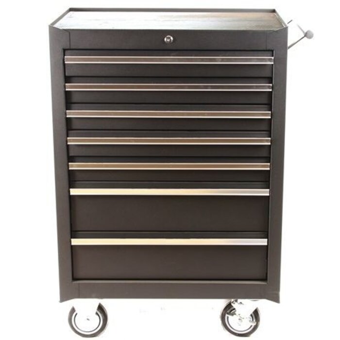 soer Gereedschapswagen 7 laden zwart