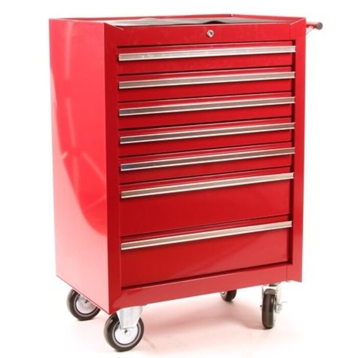 Nize Werkzeugwagen 7 Schubladen rot