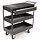 Gereedschapswagen open + la zwart