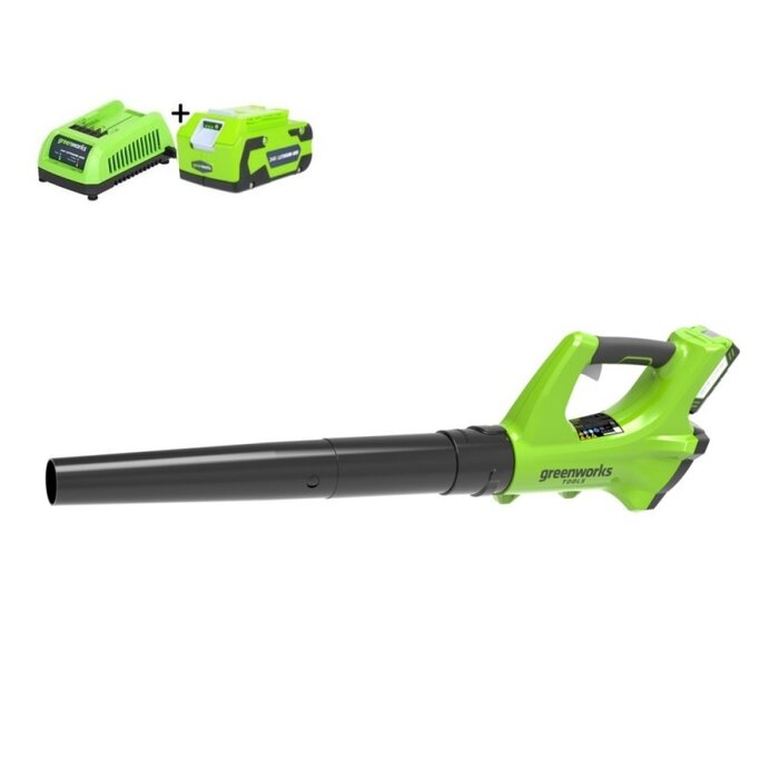 Greenworks 24 Volt Batterie Laubgebläse G24ABK4