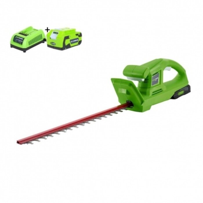 Greenworks 24 Volt Akku-Heckenschere G24HTK4