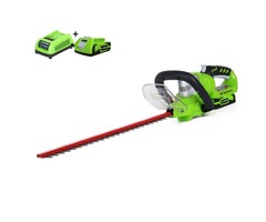 Greenworks 24 Volt Cordless Hedge Trimmer G24HT57K2