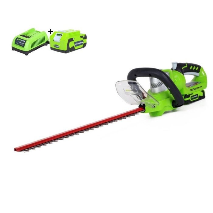 Greenworks 24 Volt Cordless Hedge Trimmer G24HT57K4