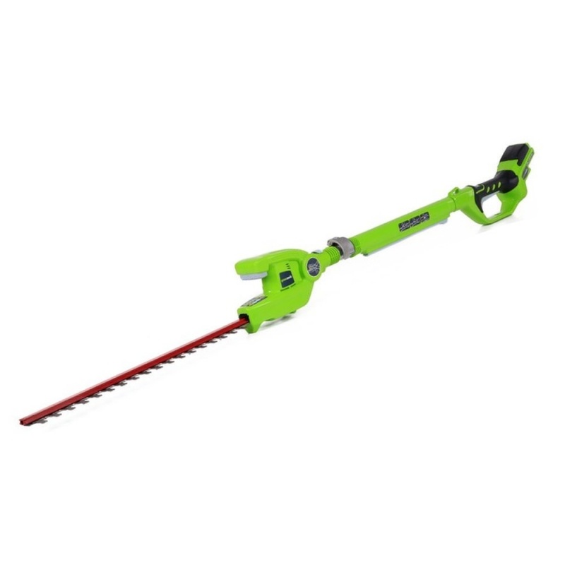 Greenworks 24 Volt Cordless Hedge Trimmer Long Range G24PH51K2
