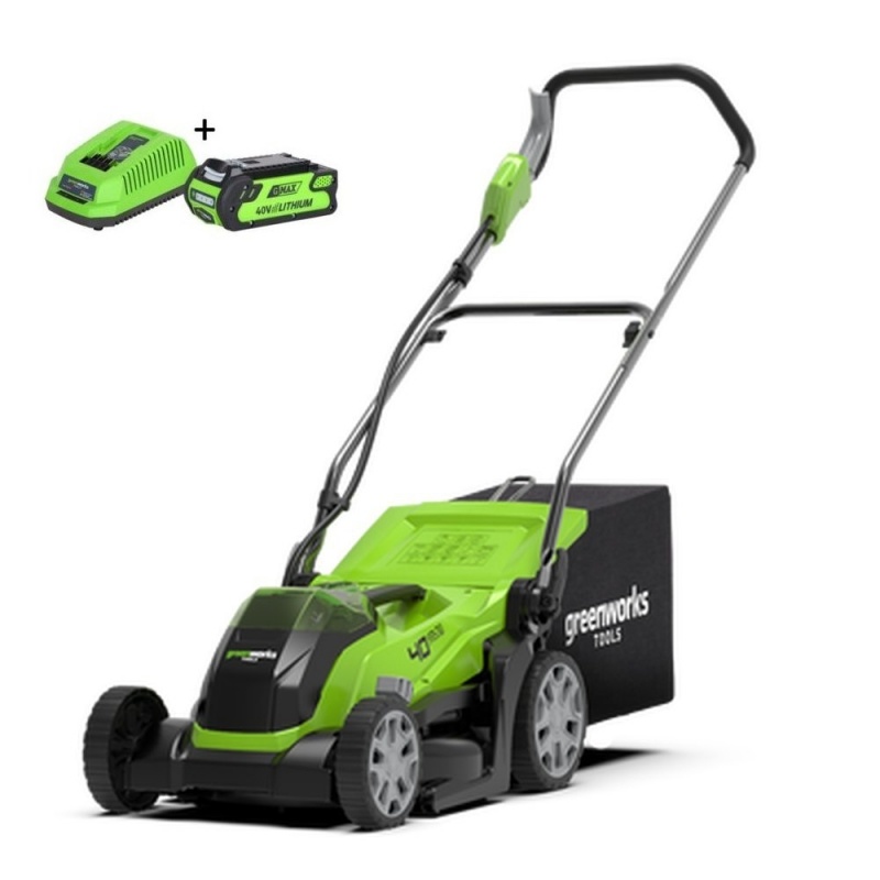 Greenworks 40 Volt Cordless Mower G40LM35K2