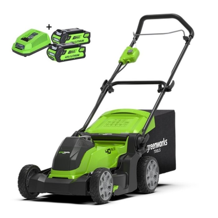 Greenworks 40 Volt Cordless Mower G40LM41K2X